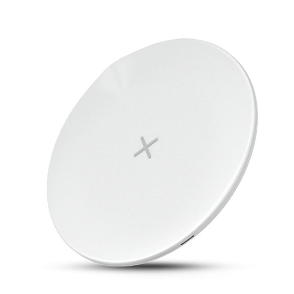 Qi Wireless Charger 15W Thin Round Control Technology Fast Charging Pad