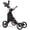 Gris, variante sur Gymax Chariot de Golf Pliable à 4 Roues à Pousser et Tirer avec Frein Sac Imperméable Gris