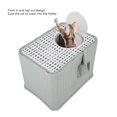 thumbnail image 4 of Kitten Toilet, Fully Enclosed Cat Litter Box Easy Cleaning  for Indoor, 4 of 7