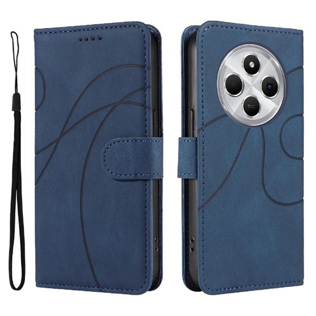 Flip Case For FOXDOCK Xiaomi POCO C75 Card Slots and Kickstand Function Skin Feel Leather