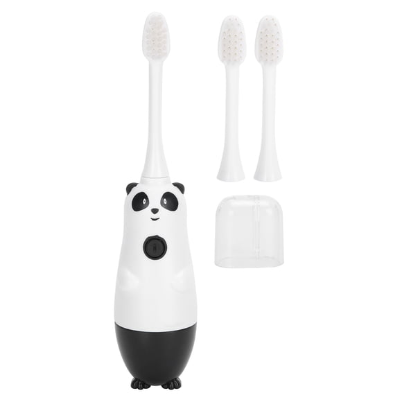 Outil de soins bucco-dentaires Brosse Sonique à dents électrique à poils doux Motif panda Nettoyage des dents pour enfants de 2 à 12 ans