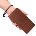 thumbnail image 4 of Wallet Case for Nothing Phone 3A Flip Cover with Card Slots, Magnetic Stand & Strap Brown, 4 of 5