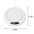 thumbnail image 3 of Cagogo under $5 Mug Warmer, Mug Warmer with Temperature Control,Coffee Cup Warmer for Desk,3 Heat Settings Mug Heater,8H Auto Shut Off Warmer,USB Powered Cup Warmer, 3 of 6