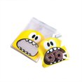 thumbnail image 1 of Sac Opp Auto-Scellant 100 Pcs10x10cm Dessin Animé Biscuits Bonbons Adorables Sac Scellé pour Pâtisserie, 1 of 3