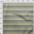 thumbnail image 2 of oneOone Organic Cotton Poplin Twill Fabric Geometric Ikat Decor Fabric Printed BTY 42 Inch Wide, 2 of 4
