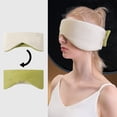 thumbnail image 1 of Sleep Eye Mask for Travel | Light Blocking Blindfold with Adjustable Strap | Breathable Sleeping Cover for Home, Office, or Nap, 1 of 6