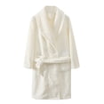 thumbnail image 1 of Girls Flannel Pajamas Bedclothes Thickened Extended Bathrobe Velvet, 1 of 5