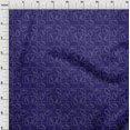 thumbnail image 3 of oneOone Cotton Cambric Fabric Geometric Maze & Rabbit Animal Sashiko Printed Craft Fabric BTY 56 Inch Wide, 3 of 4