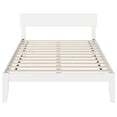 thumbnail image 3 of Pemberly Row Modern Solid Wood Full Size Platform Bed in White, 3 of 4