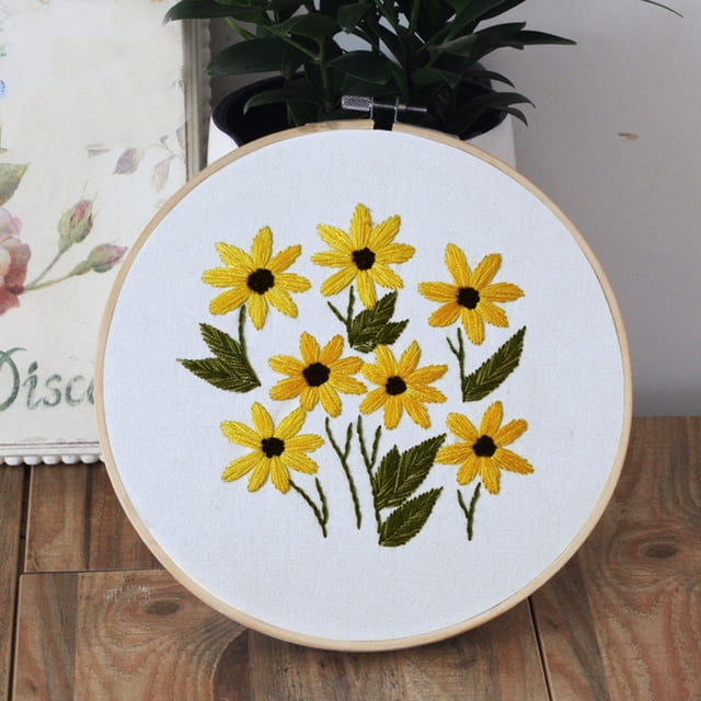 Fridja Embroidery Cross Stitch Kit Set for Beginners-Handmade Embroidery DIY Craft