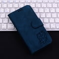 thumbnail image 5 of Compatible with Motorola Moto G Power 2022 Embossed Cute Tiger Flip Folio Wallet Case Card Pocket Holder Cover, 5 of 5
