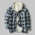 thumbnail image 1 of EGNMCR Vestes pour Hommes Veste pour Homme Veste Multifonctionnelle à Capuche Veste d'Extérieur Manches Longues à Capuche Manteau Décontracté & Vestes, 1 of 6