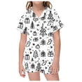 thumbnail image 4 of WEAIXIMIUNG Children's Hand Painted Sketching And Coloring DIY Hand Painted Pajama Set 6-7 Years, 4 of 4