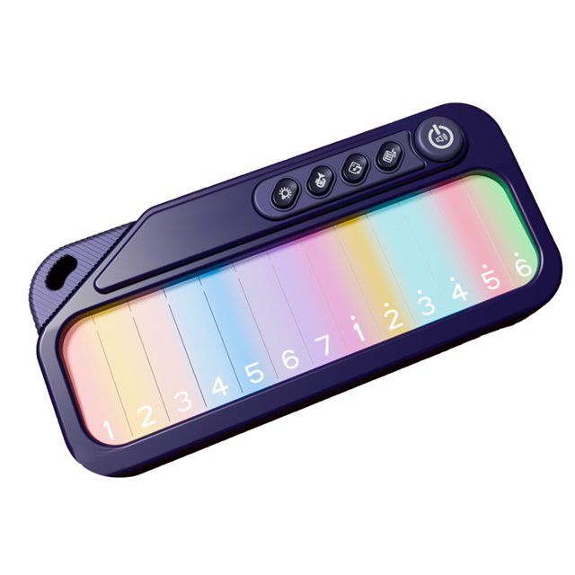 Purple Kids Touch Screen Electronic Piano With Color Display For Early Education Girls 3 6 Years Old