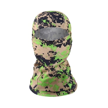 Aocisk Outdoor Cycling Headgear Balaklava Sun Ice Silk Flying Tiger Hat for Breathable Green One Size
