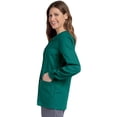 thumbnail image 1 of Landau Essentials Women's Classic Relaxed Fit 4 Pocket Crew Neck Scrub Jacket, 1 of 6