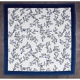 thumbnail image 2 of Vargottam Collection de Luxe Linge de Table Décor Serviette en Coton Tissu Imprimé Serviettes Réutilisables Ensemble de 12, 20 X 20 - Fougère Asiatique, 2 of 6