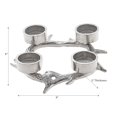 thumbnail image 2 of Christmas Antler Wreath With 4 Tealight Holder, 2 of 3