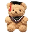 thumbnail image 2 of 4th Of July Decorations for The Home,Graduation Bear Class Of 2023 Graduation Plush 9 Inch Graduation Bear Gift Kindergarten Graduation Stuffed Graduation Doll with Diploma and Sash, 2 of 2