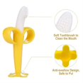 thumbnail image 2 of BABYDISE Baby Banana Teether Toothbrush 1 piece, 2 of 16