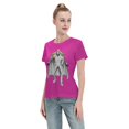 thumbnail image 4 of Women's Basic Short Sleeve T-Shirt One Piece Karp, 4 of 6