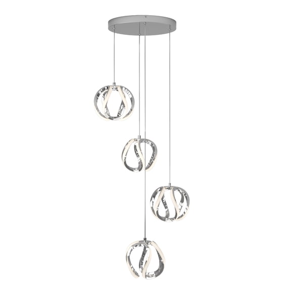 Artika Vivaldi Luminaire Suspendu Moderne à DEL, Chrome