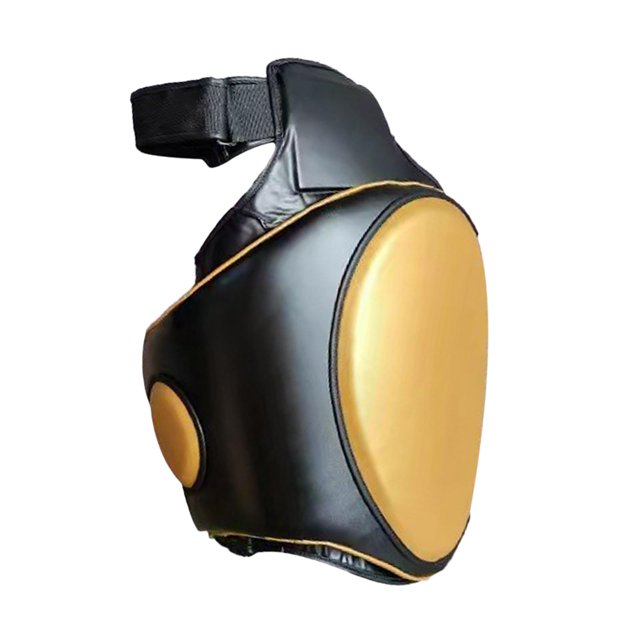 Lipstore Kickboxing Thigh Pad Protect Pad for Taekwondo Punching Target Gold Left