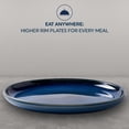 thumbnail image 4 of Corelle® stoneware 10.5" plate navy, 4 of 4