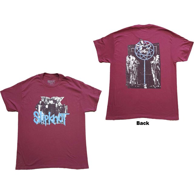 Slipknot Unisex T-Shirt Goat Logo Demon (Back Print)