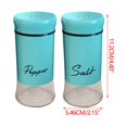 thumbnail image 3 of Salt and Pepper Shakers under $5! CQCYD Salt and Pepper Shaker Set, Glass Spice Shakers with Stainless Steel Lid, Kitchen Condiment Dispenser for Dining Table, Refillable Seasoning Containers, 3 of 9