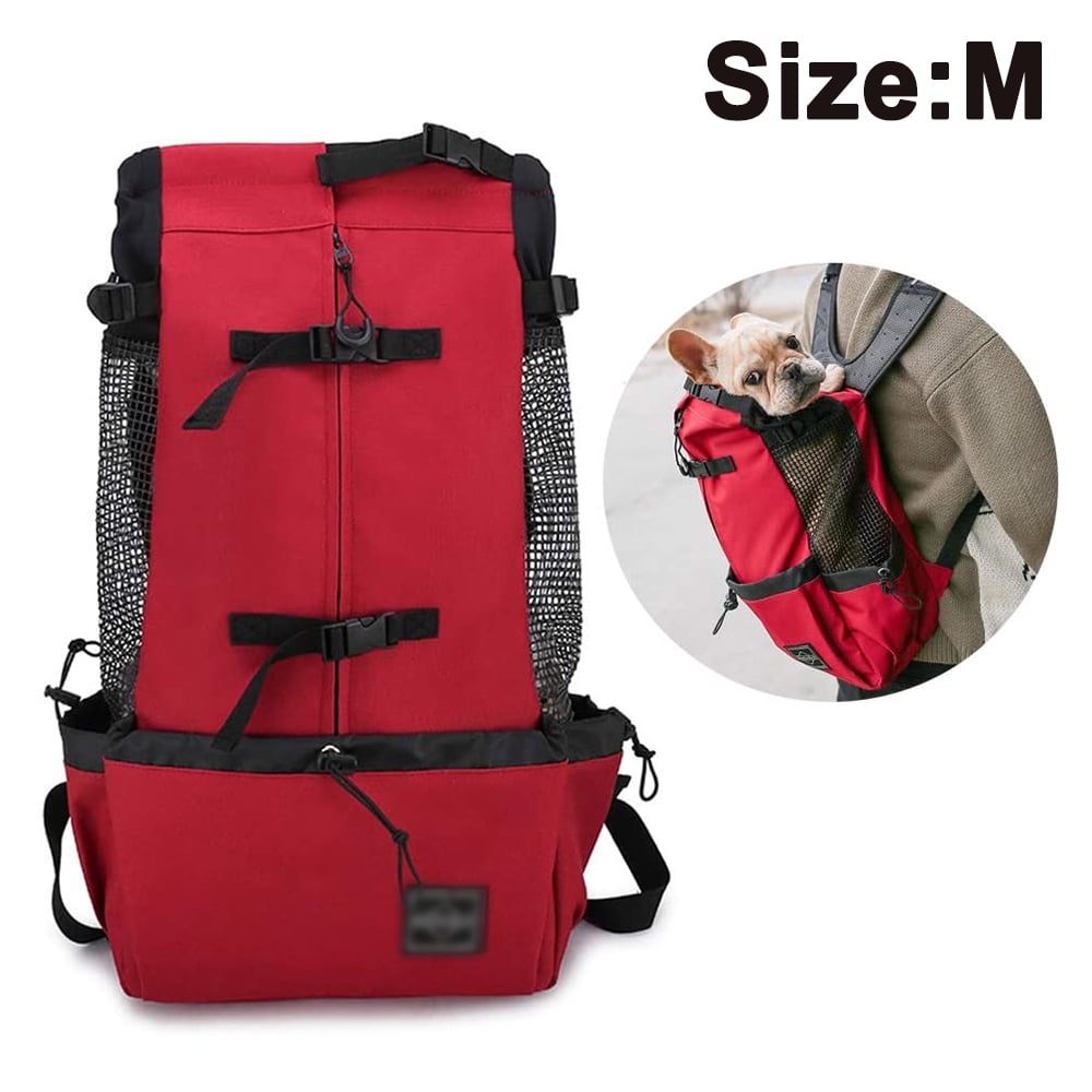Dog Carrier Backpack for Small and Medium Pets Front Facing Adjustable Dog Backpack Carrier Fully Ventilated