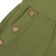 thumbnail image 4 of AherBiu Womens Capris Summer Casual Loose High Waisted Drawstring Knee Length Shorts with Pockets, 4 of 6