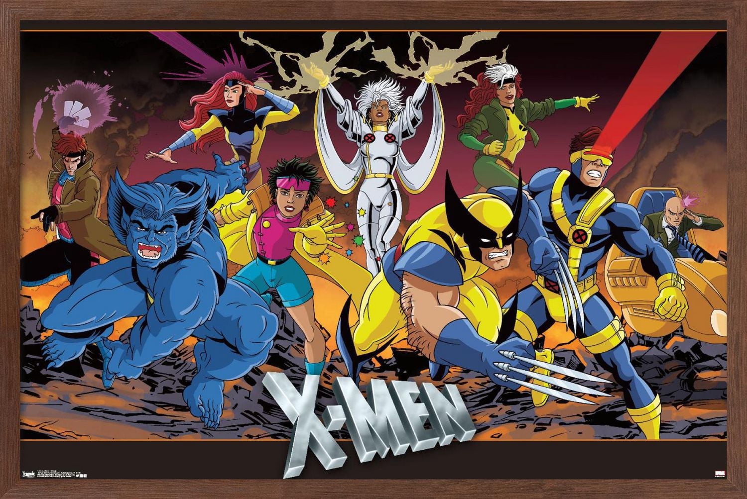Marvel Comics - The X-Men - Group Wall Poster, 22.375" x 34"