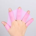 thumbnail image 3 of Hand Swimming Fins Flippers Swim Finger Webbed Gloves Glove Plus Plus Neon Tube, 3 of 5