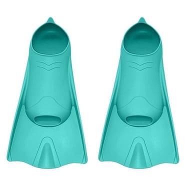 Kyusrd Palmes de Natation en Silicone pour Adultes et Enfants Palmes de Natation Longues à Lame Palmes de Natation Équipement pour Amateurs de Snorkeling