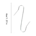 thumbnail image 3 of TopLLC Wall Hooks, Hooks for Hanging S-shaped Hook Christmas Tree Decoration Hook Christmas Ornaments Accessories Wire Hook Multi-function S Hook Metal Box Small Hook S shape hook, 3 of 5
