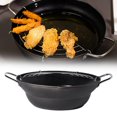 thumbnail image 1 of EIGTHTAIL 2024 Upgraded Stainless Skillet with and Drip Drain Rack Japanese Small Deep Skillet Kitchen Chicken for Home Use Non-Stick Pan Extra Savings, 1 of 8