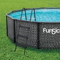 thumbnail image 4 of Funsicle 36" SureStep 3 Stair Outdoor Above-Ground Swimming Pool Ladder, Black, 4 of 6