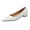 White, variant on Women's Casual Shoes - Stylish Low Heel Flats for Spring/Summer