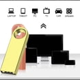 thumbnail image 4 of relayinert USB 3.0 Flash Drive Mobile Phone PC Disk Storage Memory Photo Music Film Backup Stick for Laptop Computer, Gold, 2G, 4 of 9