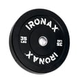 thumbnail image 5 of Ironax 10 lb Olympic Bumper Plate 2 Inch Low Bounce Rubber Home Gym, 5 of 5