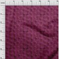thumbnail image 3 of oneOone Polyester Spandex Dark Magenta Fabric Abstracts Sewing Material Print Fabric By The Yard 56 Inch Wide, 3 of 5