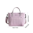 thumbnail image 4 of Sentmoon Lunch Bag Women Lunchbox Men Insulated Lunch Bags with Shoulder Straps for Women/Men Resuable Leakproof Lunch Box Cooler Tote Bag for Work School Picnic Beach, 4 of 7