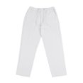 thumbnail image 4 of ITFABS Women's Drawstring Pants, Autumn Elastic Waist Solid Color Loose Lounge Pants, 4 of 9