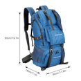 thumbnail image 3 of 45L Camping Hiking Backpack Large Capacity Mountaineering Pack Waterproof Travel Backpack, 3 of 7