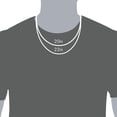 thumbnail image 4 of Men's 20" Cuban Chain Necklace in Stainless Steel - 5mm, 4 of 4