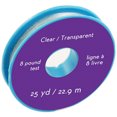 thumbnail image 1 of Beading/Jewelry Cord 8lb 25yd-Clear, 1 of 2