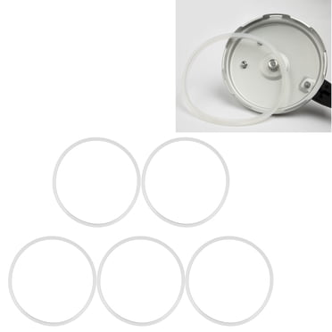 Pressure Cooker Silicone Gasket, 5PCS Pressure Cooker Flexible Durable For Pressure Cooker Lid For Pressure Cooker
