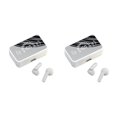 thumbnail image 1 of fastboy Wireless Earbuds HiFi LED Display Mirror Sports Running Cycling White 2Set, 1 of 5