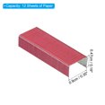 thumbnail image 2 of Unique Bargains Staples for Stapler, 6 Pack(1000Pcs Staples Per Pack) #10 Mini 3/16 Inch Length Staples Jam Free Red, 2 of 7